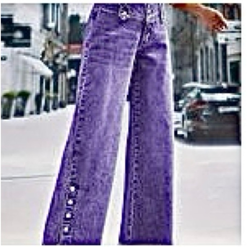 Purple Wide-Leg Women’s Jeans. Size XL. NWT.